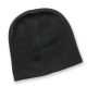 PLUSH MERINO BEANIE - BLACK